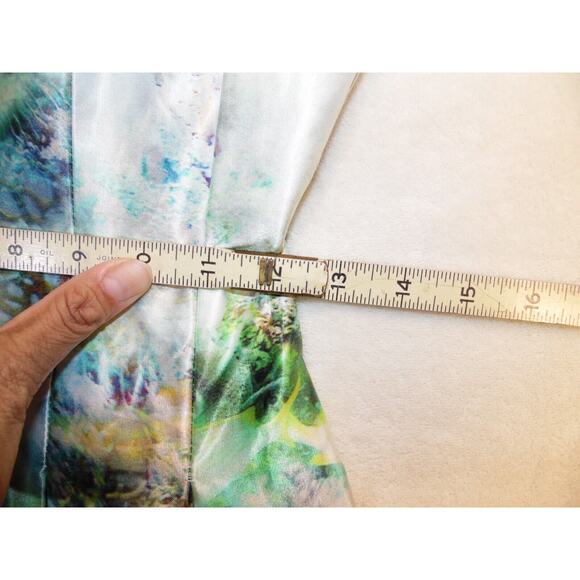 Zara‎ Basics Dress XS Aquarium Print Tulip Mini Holiday Bloggers Fav NWOT - Picture 6 of 16